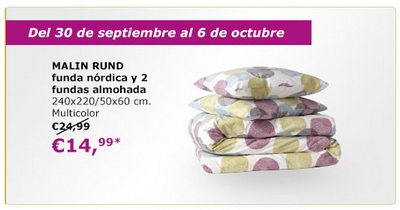 Oferta Ikea para octubre