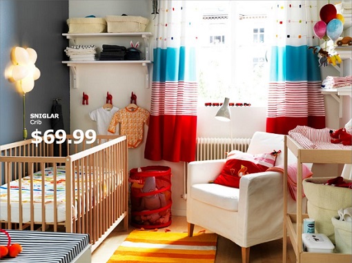 Dormitorio infantil Ikea bebé