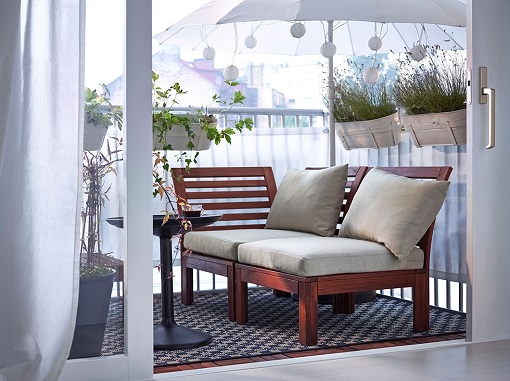 Mobiliario de jardín Ikea: la Äpplarö mueblesueco
