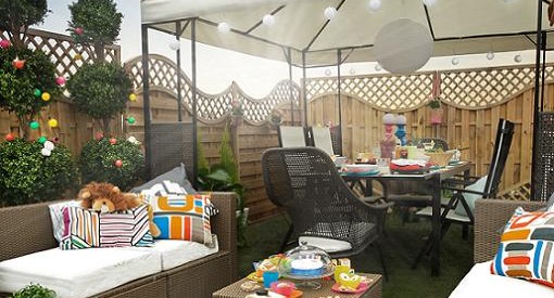 Sombrillas y cenadores de Ikea para tu terraza y jardín