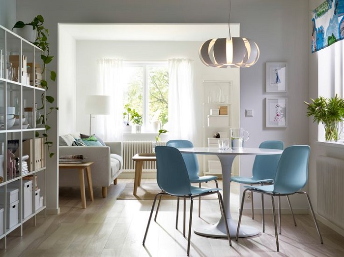 Realizable Almacén Rectángulo Mesas redondas de Ikea para el comedor: extensibles, de cristal, de  madera... | MuebleSueco