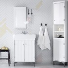 muebles de baño ikea silveran para espacios pequeños
