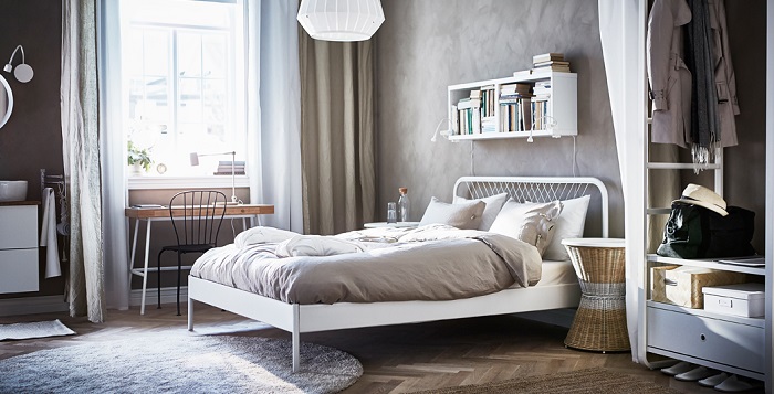 camas Ikea de matrimonio estilosas para el dormitorio