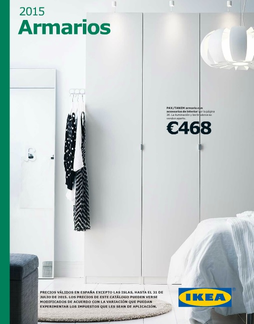 Catálogo armarios Ikea 2015