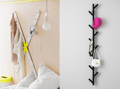 girasol rumor estimular 10 percheros de pared y colgadores Ikea para el recibidor - mueblesueco