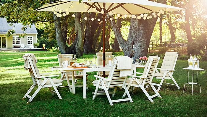 mesas de jardin ikea para tu comedor de verano