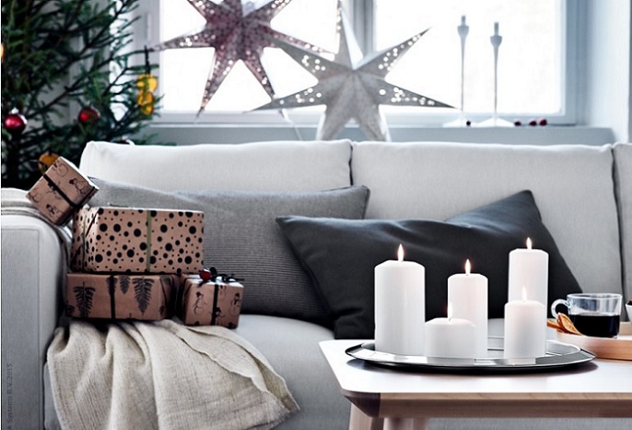 ideas para decorar de navidad con ikea tu casa