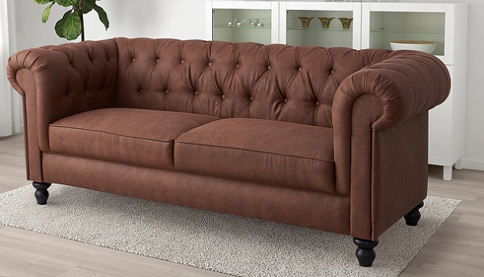 sofá chester de es ideal para un salón con mucha personalidad